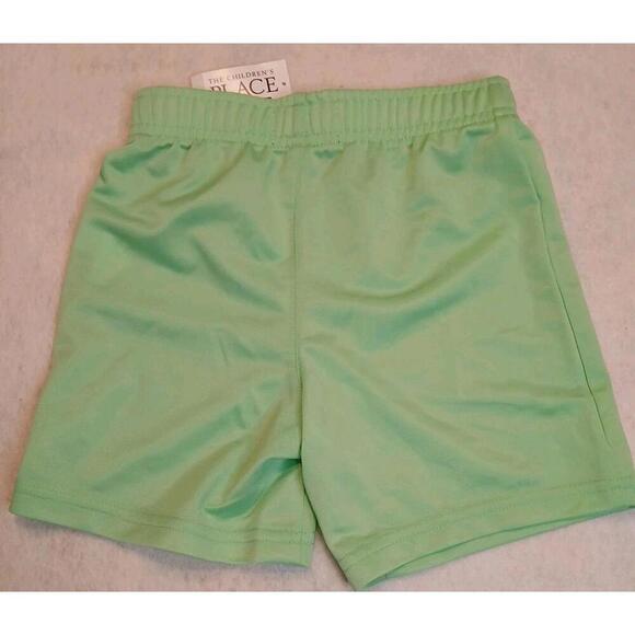 The Children’s Place Bike Shorts Size 3T Green Soft Athletic Lightweight - Picture 5 of 5